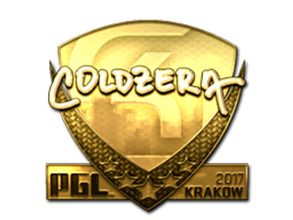 Sticker | coldzera (Gold) | Krakow 2017