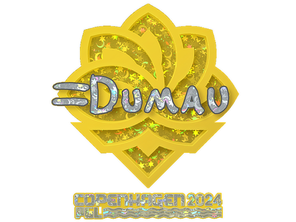 Sticker | dumau (Glitter) | Copenhagen 2024