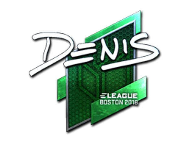 Sticker | denis (Foil) | Boston 2018