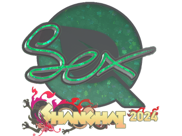 Sticker | dexter (Glitter) | Shanghai 2024