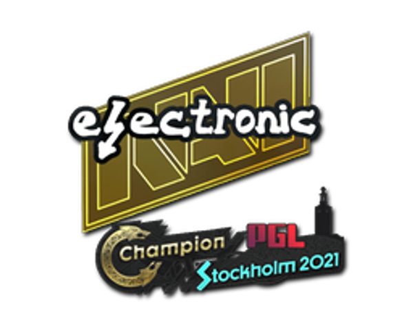 Sticker | electroNic | Stockholm 2021