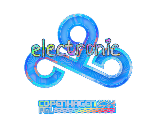 Sticker | electronic (Holo) | Copenhagen 2024