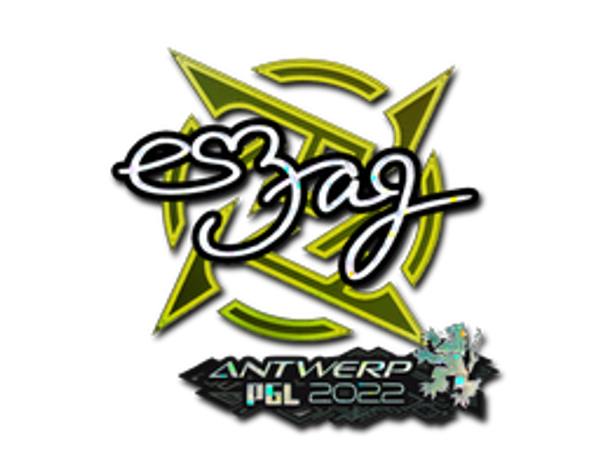 Sticker | es3tag (Glitter) | Antwerp 2022