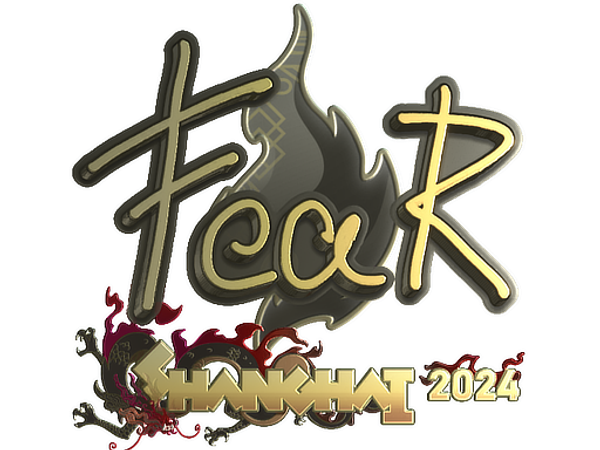 Sticker | fEAR (Gold) | Shanghai 2024