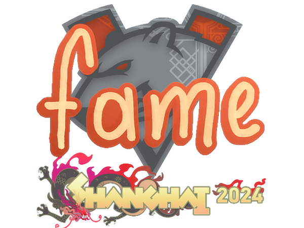 Sticker | fame | Shanghai 2024