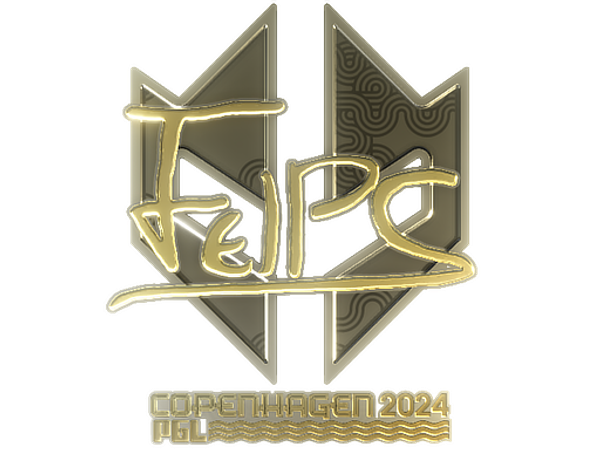 Sticker | felps (Gold) | Copenhagen 2024
