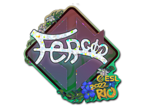 Sticker | fer (Glitter) | Rio 2022