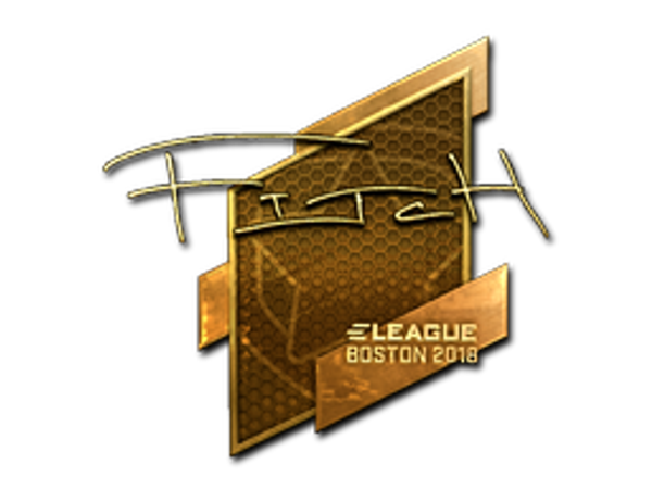 Sticker | fitch (Gold) | Boston 2018