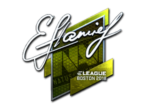 Sticker | flamie (Foil) | Boston 2018