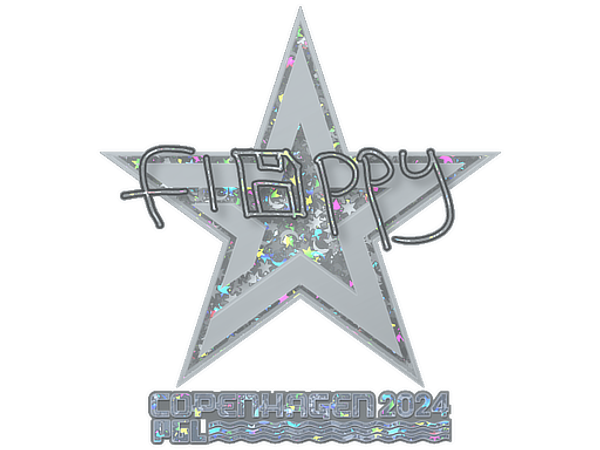 Sticker | floppy (Glitter) | Copenhagen 2024