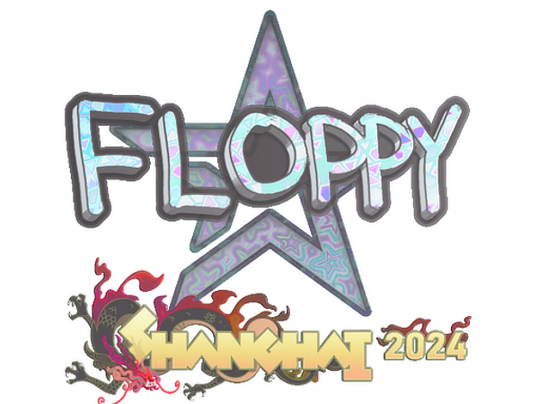 Sticker | floppy (Holo) | Shanghai 2024