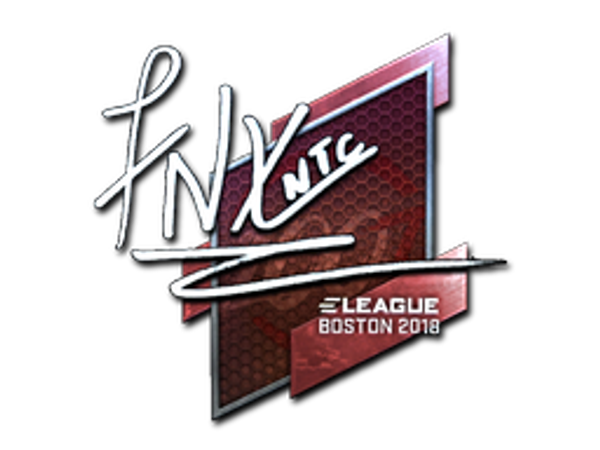 Sticker | fnx (Foil) | Boston 2018