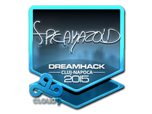 Наклейка | freakazoid (металлическая) | Клуж-Напока-2015