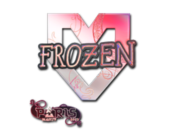 Sticker | frozen (Holo) | Paris 2023