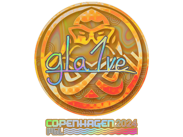 Sticker | gla1ve (Holo) | Copenhagen 2024