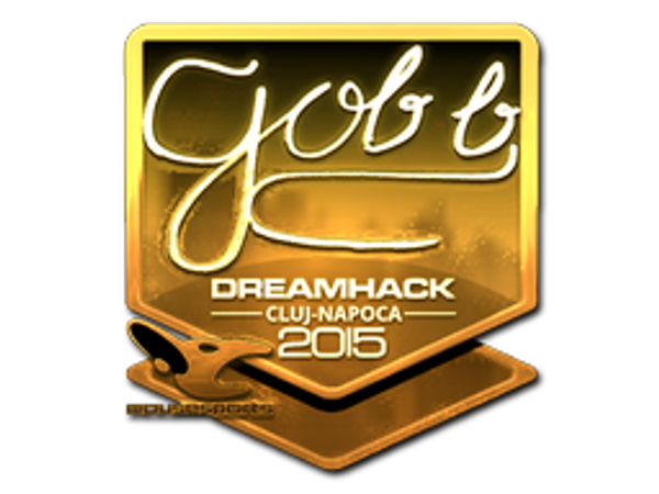 Sticker | gob b (Gold) | Cluj-Napoca 2015