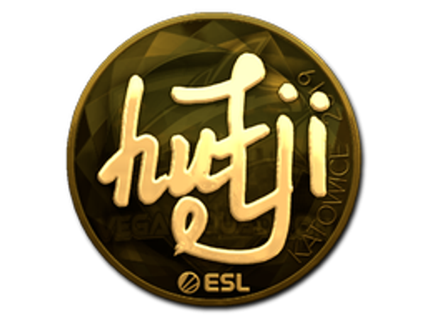 Sticker | hutji (Gold) | Katowice 2019