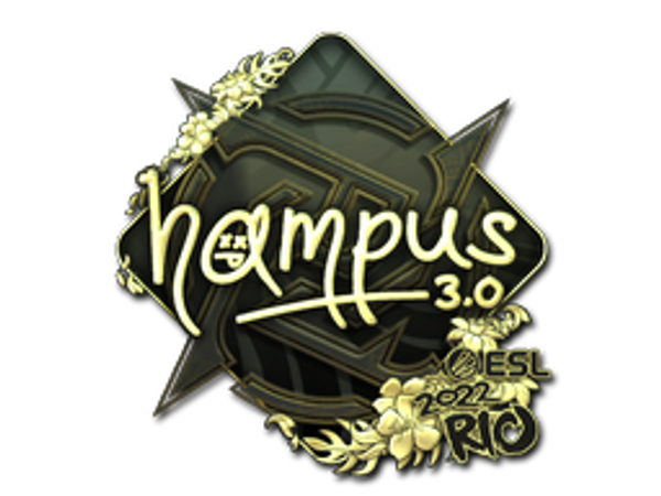 Sticker | hampus (Gold) | Rio 2022