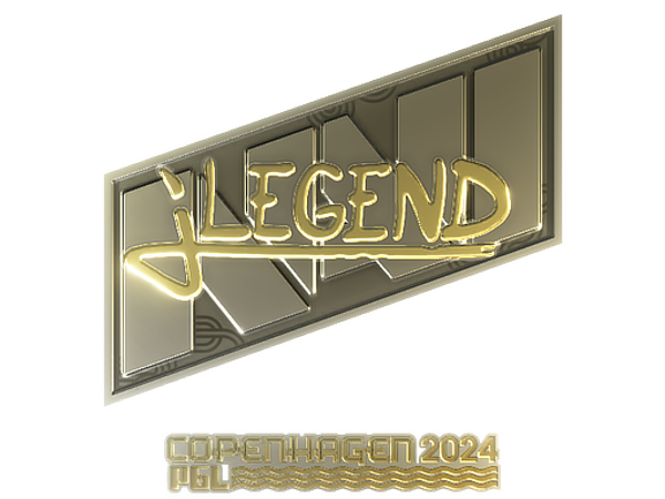 Sticker | jL (Gold) | Copenhagen 2024