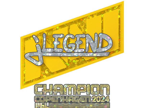 Sticker | jL (Glitter, Champion) | Copenhagen 2024