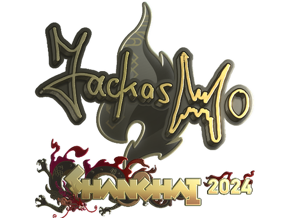 Sticker | jackasmo (Gold) | Shanghai 2024