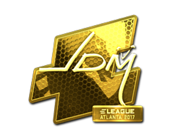Sticker | jdm64 (Gold) | Atlanta 2017