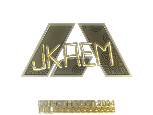 Sticker | jkaem (Gold) | Copenhagen 2024
