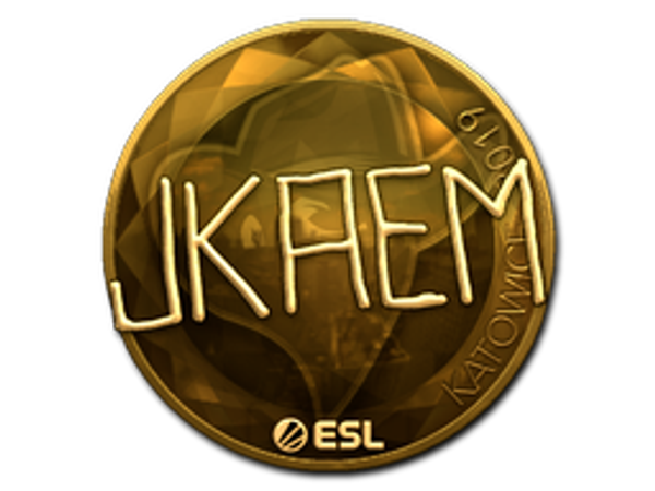Sticker | jkaem (Gold) | Katowice 2019