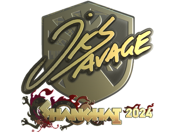 Sticker | jks (Gold) | Shanghai 2024