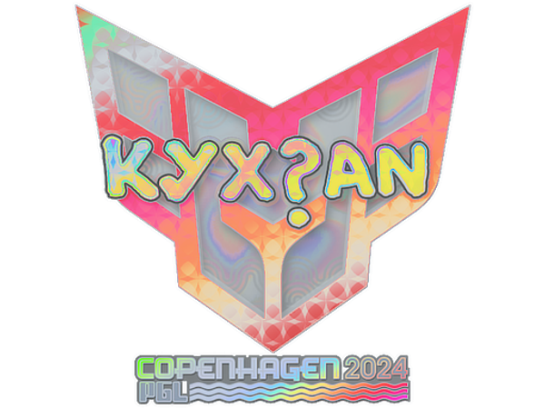 Sticker | kyxsan (Holo) | Copenhagen 2024
