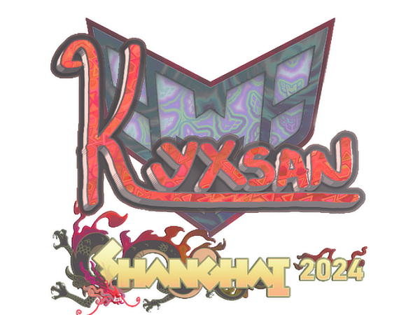 Sticker | kyxsan (Holo) | Shanghai 2024