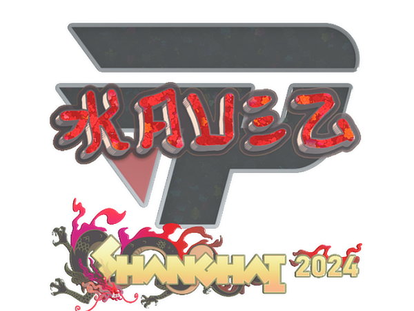 Sticker | kauez (Glitter) | Shanghai 2024