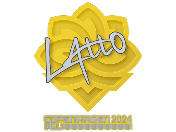 Sticker | latto | Copenhagen 2024