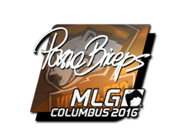 Sticker | pashaBiceps (Foil) | MLG Columbus 2016