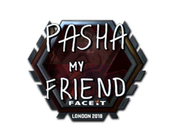 Sticker | pashaBiceps (Foil) | London 2018