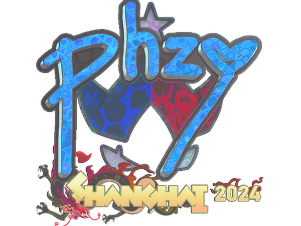Sticker | phzy (Holo) | Shanghai 2024