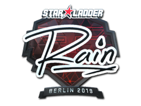 Sticker | rain (Foil) | Berlin 2019