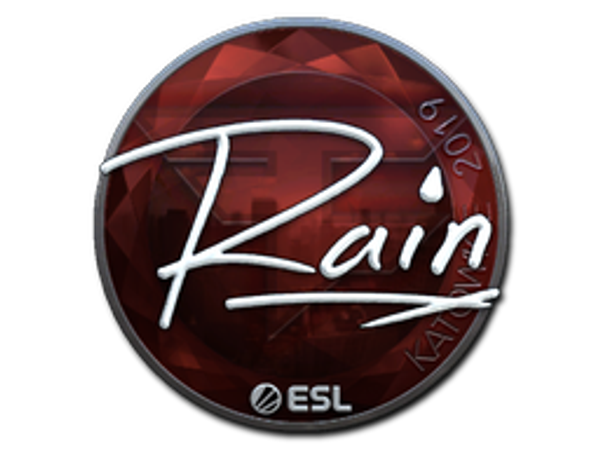 Sticker | rain (Foil) | Katowice 2019