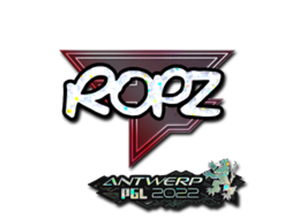 Sticker | ropz (Glitter) | Antwerp 2022