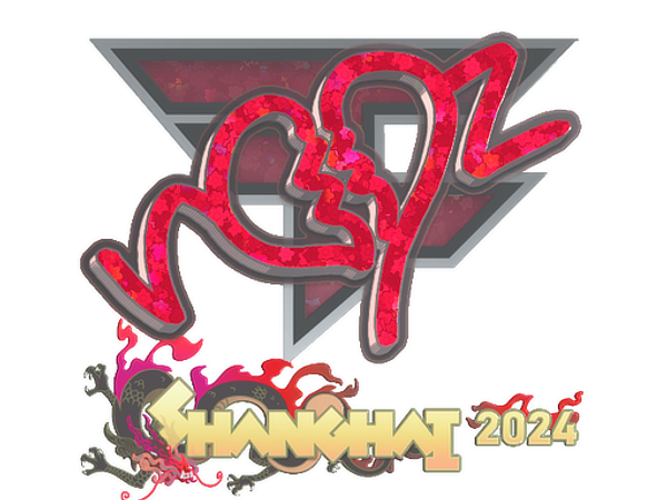Sticker | ropz (Glitter) | Shanghai 2024