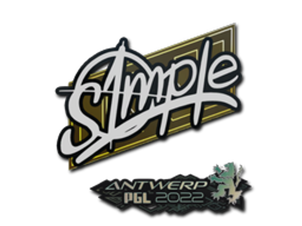 Sticker | s1mple | Antwerp 2022