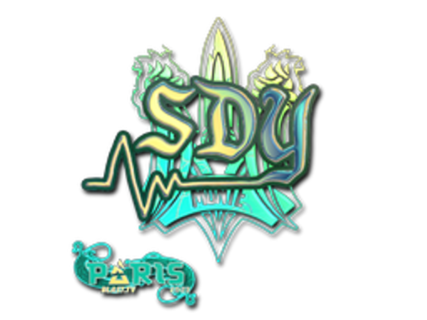 Sticker | sdy (Holo) | Paris 2023