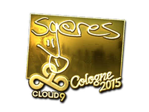 Sticker | seang@res (Gold) | Cologne 2015