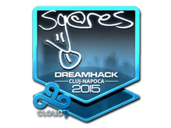 Наклейка | seang@res (металлическая) | Клуж-Напока-2015