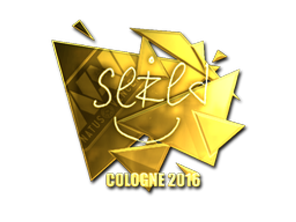 Sticker | seized (Gold) | Cologne 2016