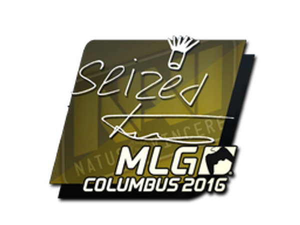 Sticker | seized | MLG Columbus 2016
