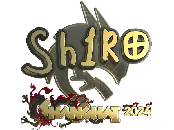 Sticker | sh1ro (Gold) | Shanghai 2024