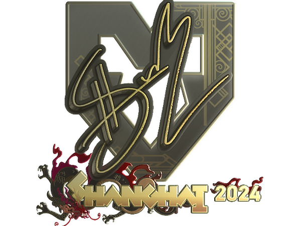 Sticker | siuhy (Gold) | Shanghai 2024