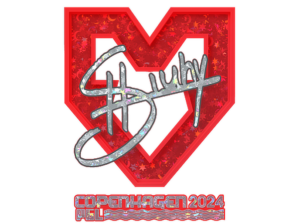 Sticker | siuhy (Glitter) | Copenhagen 2024