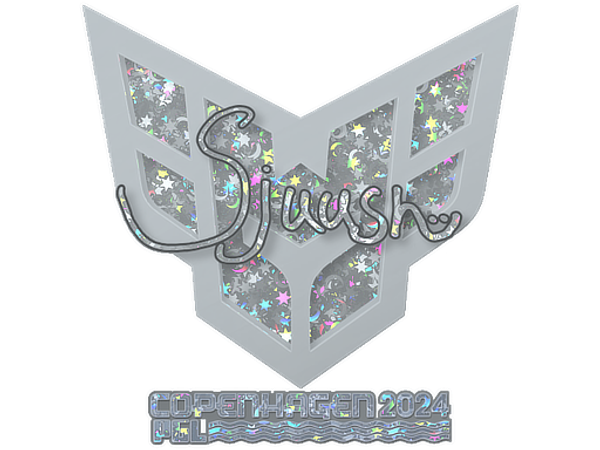Sticker | sjuush (Glitter) | Copenhagen 2024